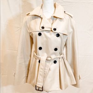 Coach Short Trench Coat L